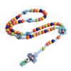 Cartoon Beaded Rosary Necklace - European & American Cross Ornaments (In Stock)