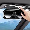 Custodia Premium per Occhiali da Parasole per Auto Interno in Floccato Porta Occhiali da Sole per Auto Accessori Interni Auto