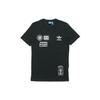 Originální tričko s krátkým rukávem Originals Trefoil 3M Reflective Animal Graffiti Pánské topy Černé BS3167