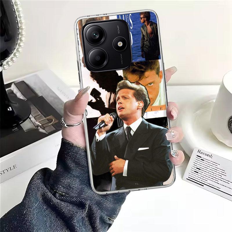 

L-Luis M-Miguel Singer Soft Phone Case For Xiaomi Redmi Note 15 14 14S 13 12 Pro Plus 12S 11 11S 11E 10 10S 11T 5G Fundas Coque Note 14 Pro Plus