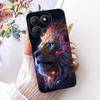 Casing For Tecno Pova 7 4G 5G LJ6 LJ7 Phone Case Pova 7 Pro Pova7 Ultra Cases Cute Cartoon Animals Dragon Lion Soft Black Cover