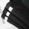 Pure Cotton Long Sleeve White Crew Neck Shirt, Non-See-Through, Loose Fit for Men and Women