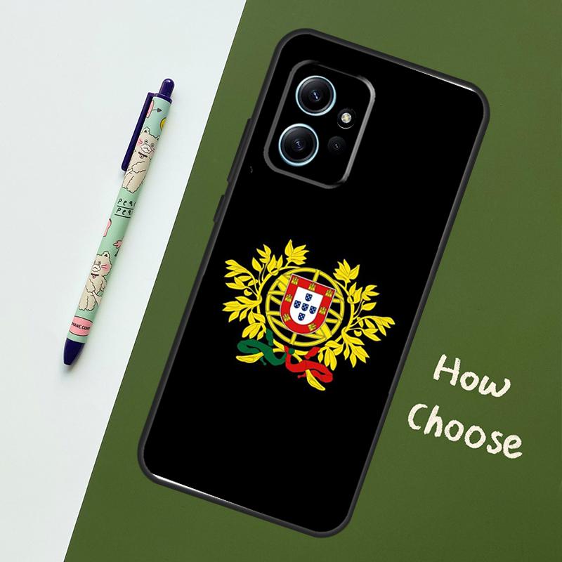

Portugal Flag Case For Xiaomi Redmi Note 11 12 10 Pro 8 9 Note 12S 11S 9S 10S Redmi 12C 9C 10C 12 Cover Redmi 9T