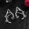 IngeSight.Z 1 Paio Clip per Orecchio Goth Fata Elfo Clip Cartilagine Orecchino Donna Vintage HipHop Punk Orecchino Piercing Gioielli Accessori