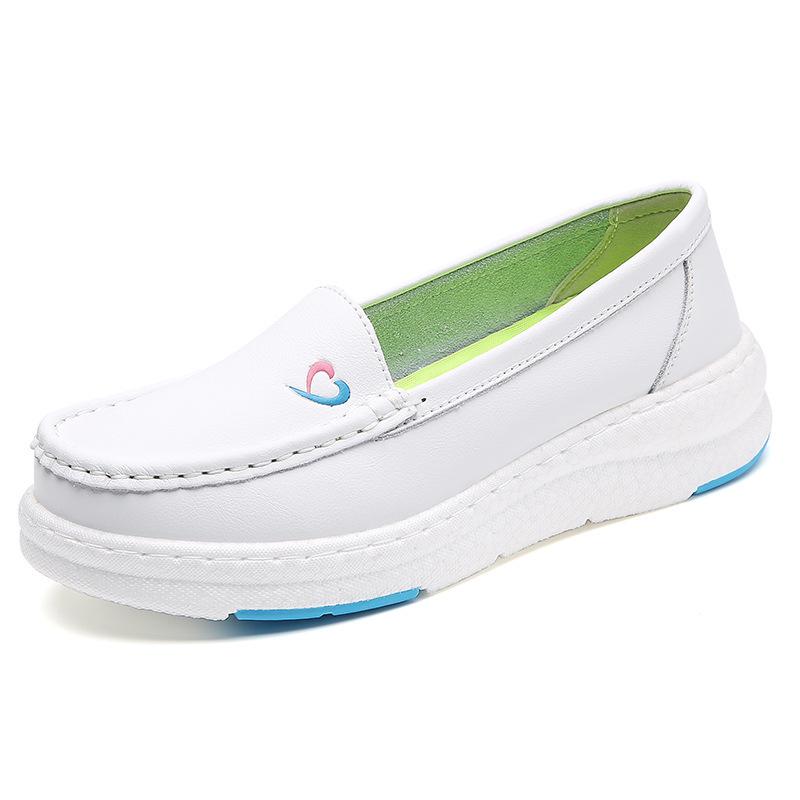 Women s Cross-Season Nurse Shoes - Breathable, Anti-Odor, Non-Slip, Soft Sole, Mid-Heel 40