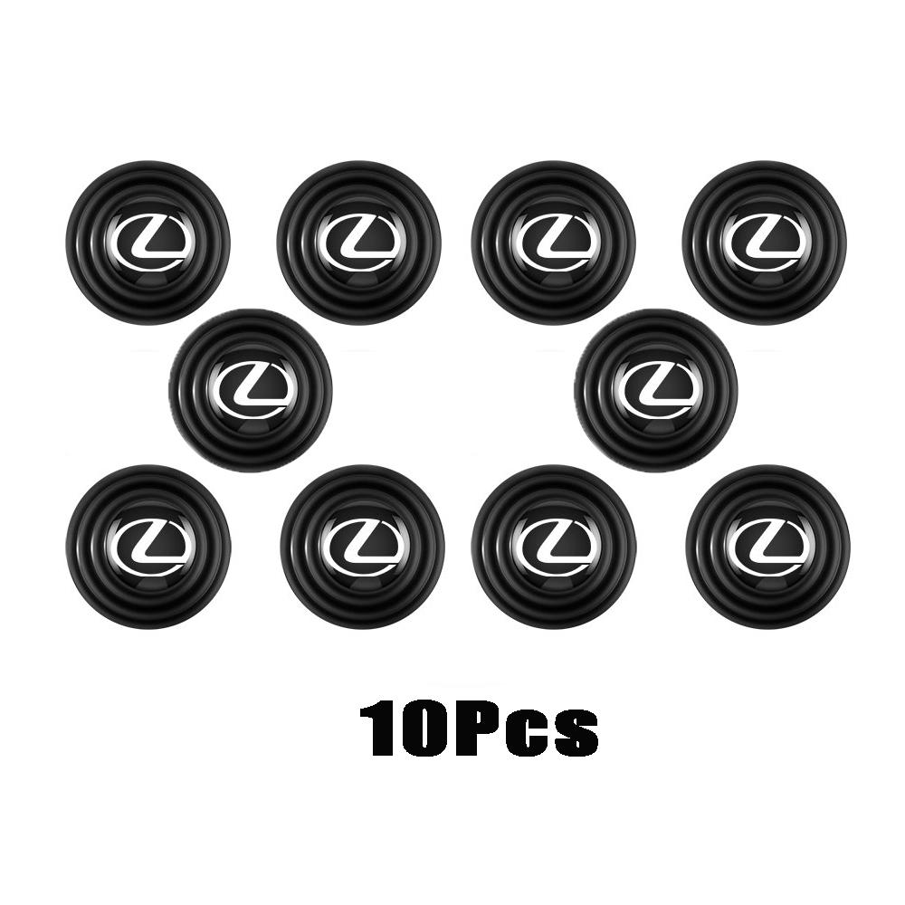 5/10/20 st Bil Dörr Stötdämpare Silikonkuddar Anti Chock Matta Klistermärke För Lexus LS LC IS350 ES300h ES300 IS250 IS220d RX GS350
