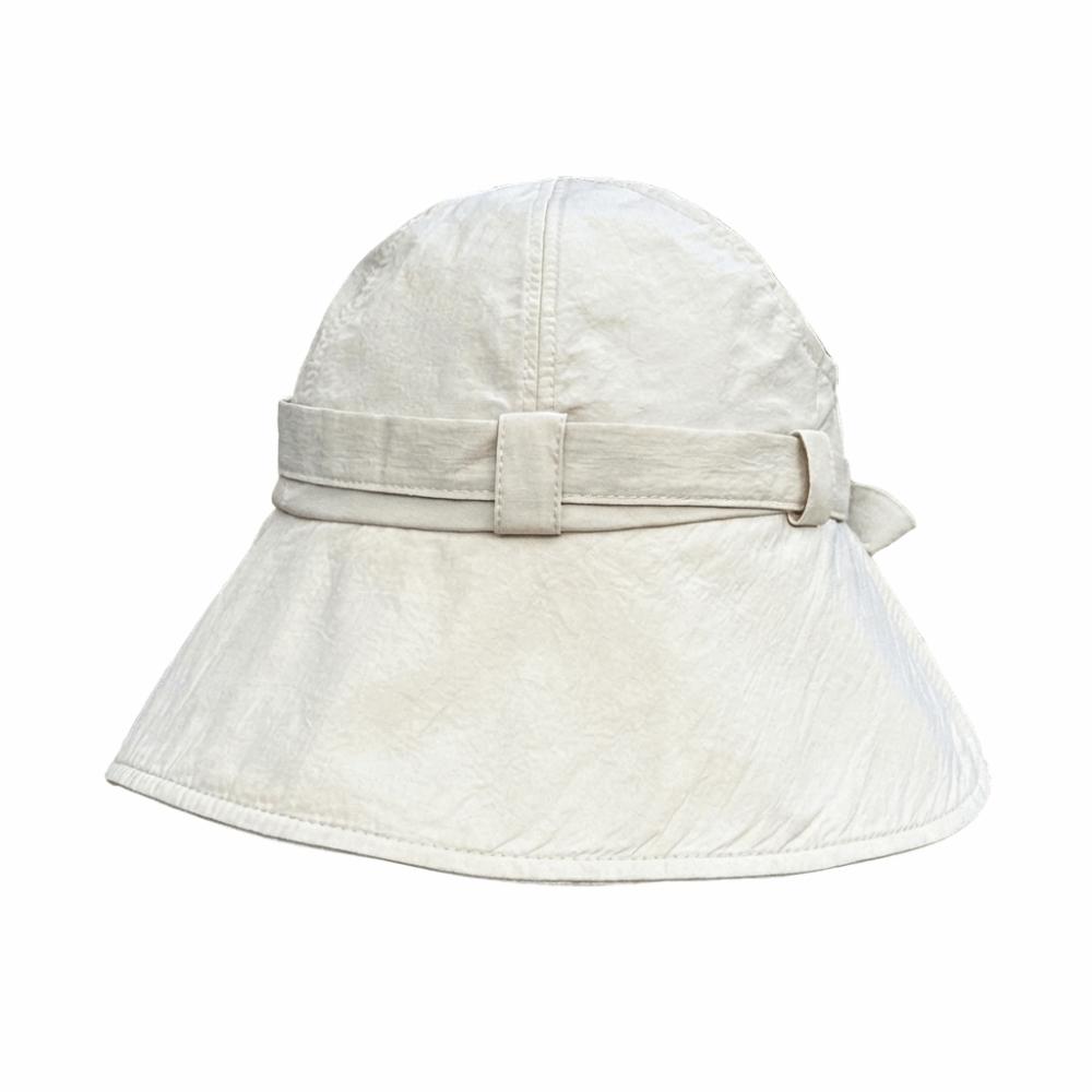 

Thin Fisherman Hat Foldable Sun Hat Fashionable Summer Cap Women бежевий