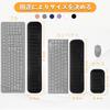Junichiya Ergonomics Mouse Wrist Rest High Resilience Memory Foam Wave Curve Design Wrist Support Reduces Fatigue Ideal for Long Use Silicone Base 3.0