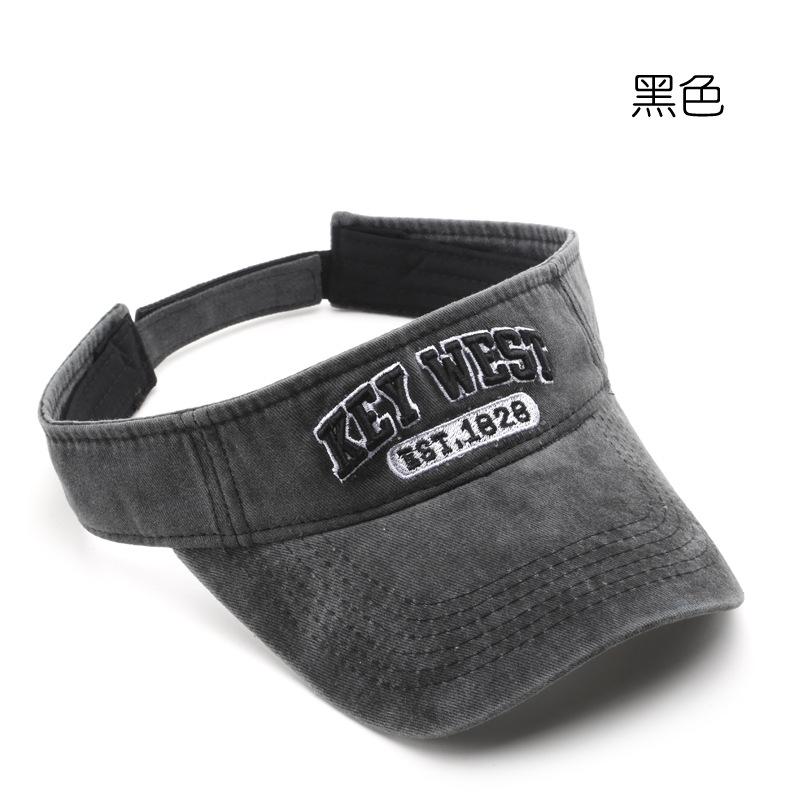 

Пустая шляпа-цилиндр Спорт на открытом воздухе Путешествия Солнцезащитный козырек Солнечная шляпа Выстиранная шляпа без верха Adjustable чёрный