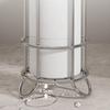 Iron Standing Toilet Roll Holder Decorative Minimalist Toilet Roll Paper Holder Large Capacity Durable Napkin Stand Hotels