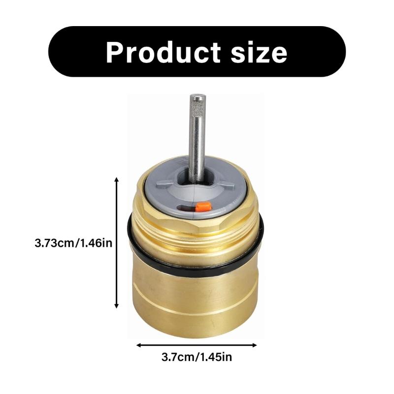 Quick Connection Water Filter Cartridge for Kitchen Bath Sinks High Flows Rate Copper Cores Includes Mounting Hardware