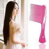 Peignes de coiffure Réduisent les cheveux Antistatique Grand peigne à dents larges Brosse à cheveux de coiffure Brosse pour femmes Outil de beauté