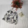 ins striped wool hat women's autumn and winter fashion versatile warm knitted hat big head circumference pullover cold hat men