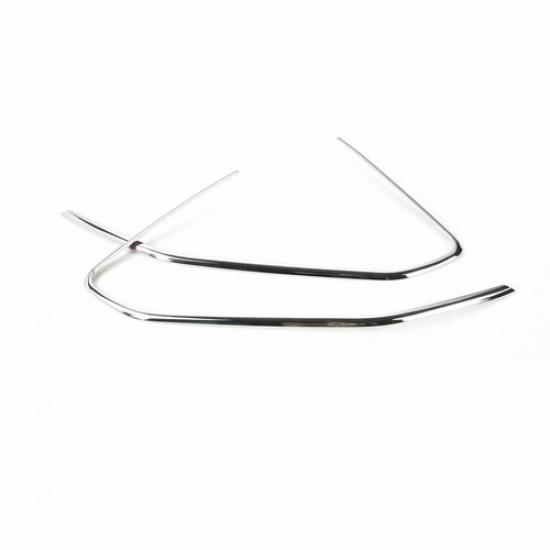 2pcs Door Inner Speaker Cover Decor Trim For Chevrolet Camaro 2017- Chrome