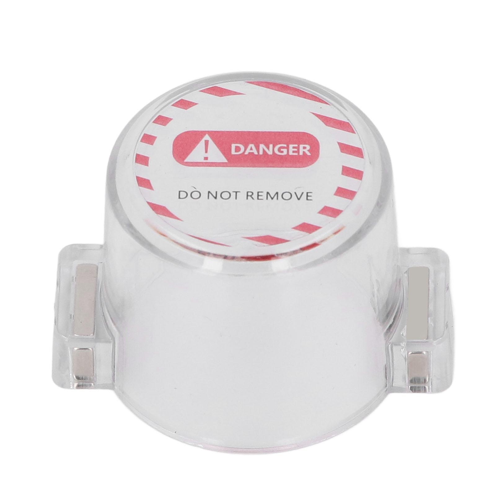 

Push Button Switch Protective Cover Round Full Transparent Strong Magnet for Emergency Stop BD-H01-5