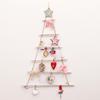 Wooden Triangle Christmas Tree Ornaments - Mall Window Display Decoration Props