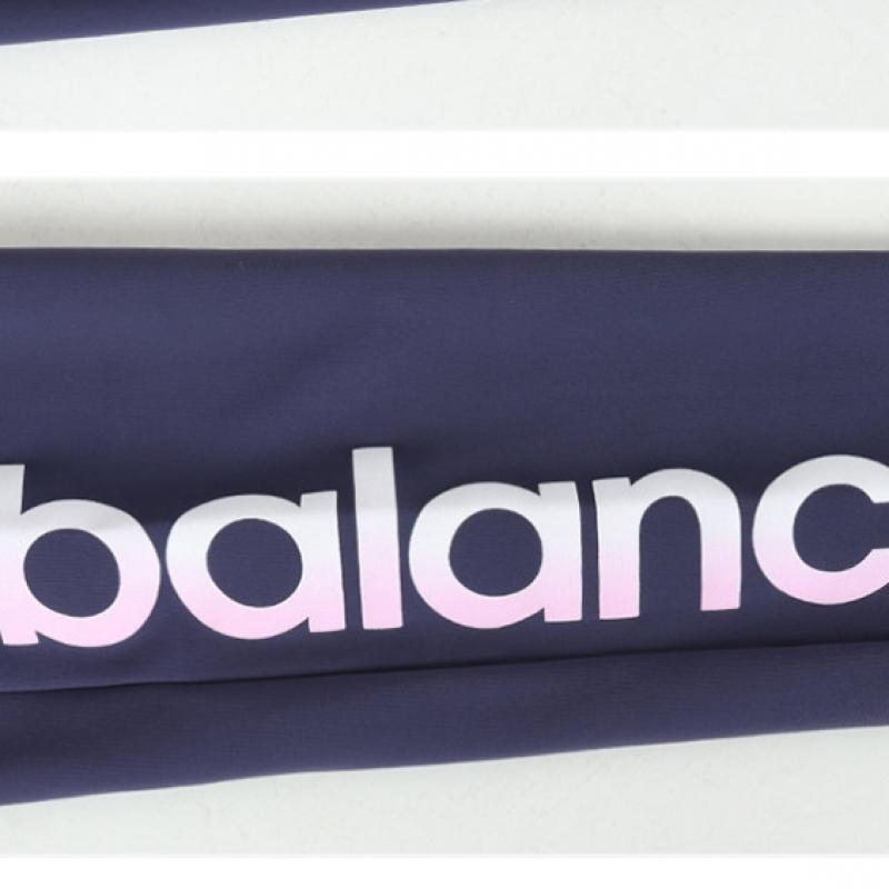 New Balance Damen High Waist Wasser Buchstaben Leggings nbnS92w772 59 Marineblau