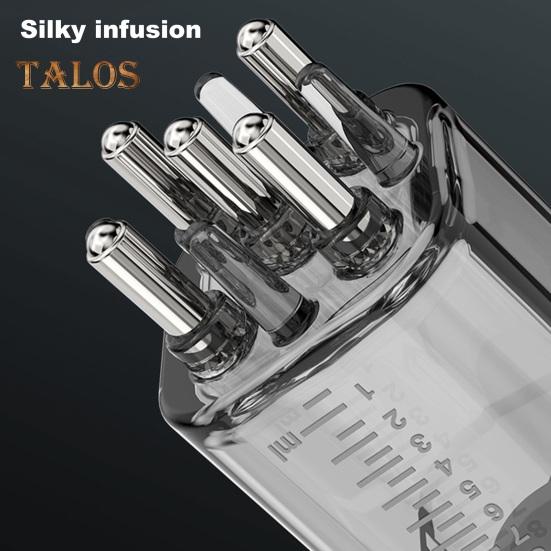 8ML Hair Oil Applicator with Precise Scale Scalp Massage Applicator Comb Clear Portable Hair Serum Oiling Dispenser Brush Hair Root Application Comb