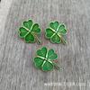 Lucky Four-leaf Clover Badges Must Pass Every Exam Brooch Best Friend Accessories Student Graduation Season Gift Ins Japanese and Korean Badges