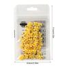 3D Resin Flower Bees Nail Art Decorations for Spring Summer Creative Designs