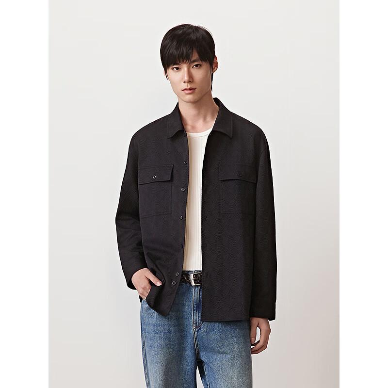 GXG Men's Jacquard Casual Commuter Shirt
