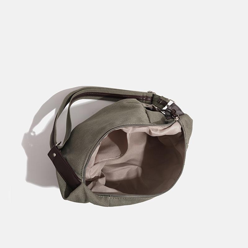 Casual Shoulder Bags Cute Sweet Girl Bow Canvas Denim Crossbody Bag Women Vintage Ladies Retro Messenger Bag Designer Handbag
