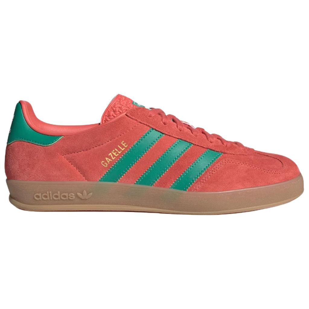 Adidas Gazelle Indoor Preloved Scarlet Court Green Unisex Sneakers Red Cloud-White JH5407
