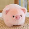 1 adorable apple-shaped pig plush toy, soft polyester stuffed animal, charming bedroom decor, ideal gift for birthdays, Christmas, and Thanksgiving