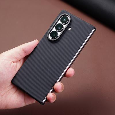 For Samsung Galaxy Z Fold 7 6 5 Case Magnetic Carbon Fiber Pattern Folding Wireless Charging Slim Cover For Galaxy Z Fold7