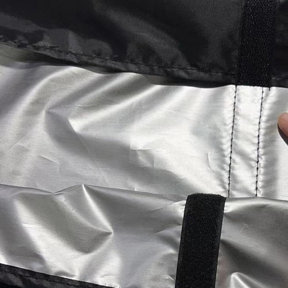 Swimming Pool Solar Reel Cover 18Ft 210D Oxford Fabric Waterproof Pool Solar Protective Blanket