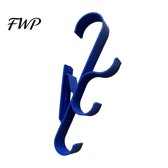 Non-invasive Pool Bracket Hooks Adjustable Swimming Hanger Drill-Free U-shaped Hook Installation Durable Multifunctional Storage for Poles Hardware
