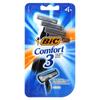 BIC, Comfort 3, engångsrakhyvel, 4 rakhyvlar