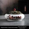 Large Ceramic Mosquito Coil and Incense Burner: Indoor Sandalwood and Agarwood Holder