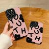 Vertical Leather Shell Youth Black Bear Printed Patterned Shockproof Soft Silicone Case with Camera Lens Full Protection for IPhone Samsung
