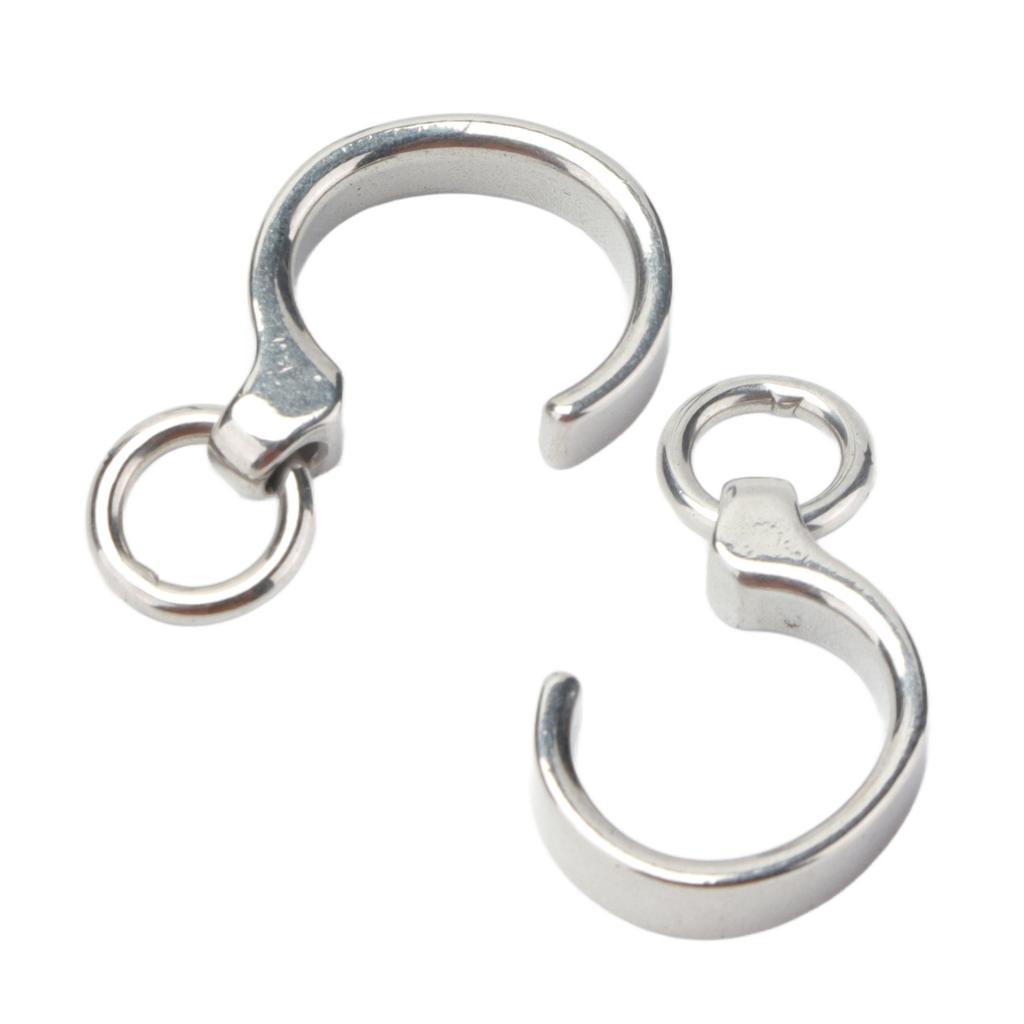 10pcs Bird Foot Ring Stainless Steel Outdoor Parrot Flying Accessory for Birds Training11#