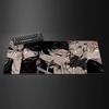 Tappetino Mouse Gaming Anime Demon Slayer Gyomei Himejima Tappetino da Scrivania per Tastiera in Gomma con Design Bordo Cucito da 2 MM