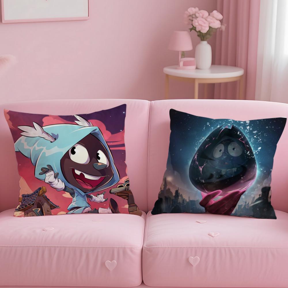 Game D-Dofus Cushion Cover Comfortable Reversible Pillow Cover Ideal for Car Sofa Bedroom & Beyond