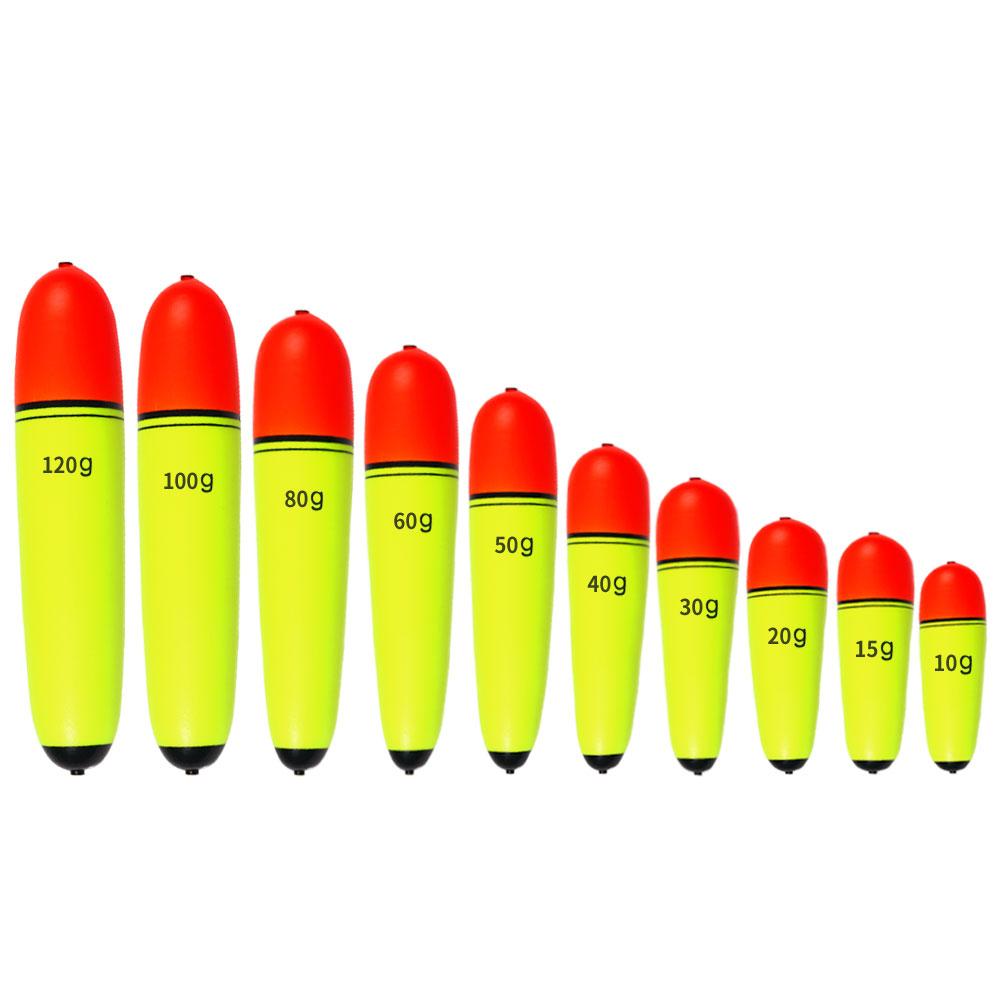 Long Fishing Float River Float 10g-120g EVA Floats Sea Fish Floater Bait For Sea Fishing Carp Fishing Tackle Accessories