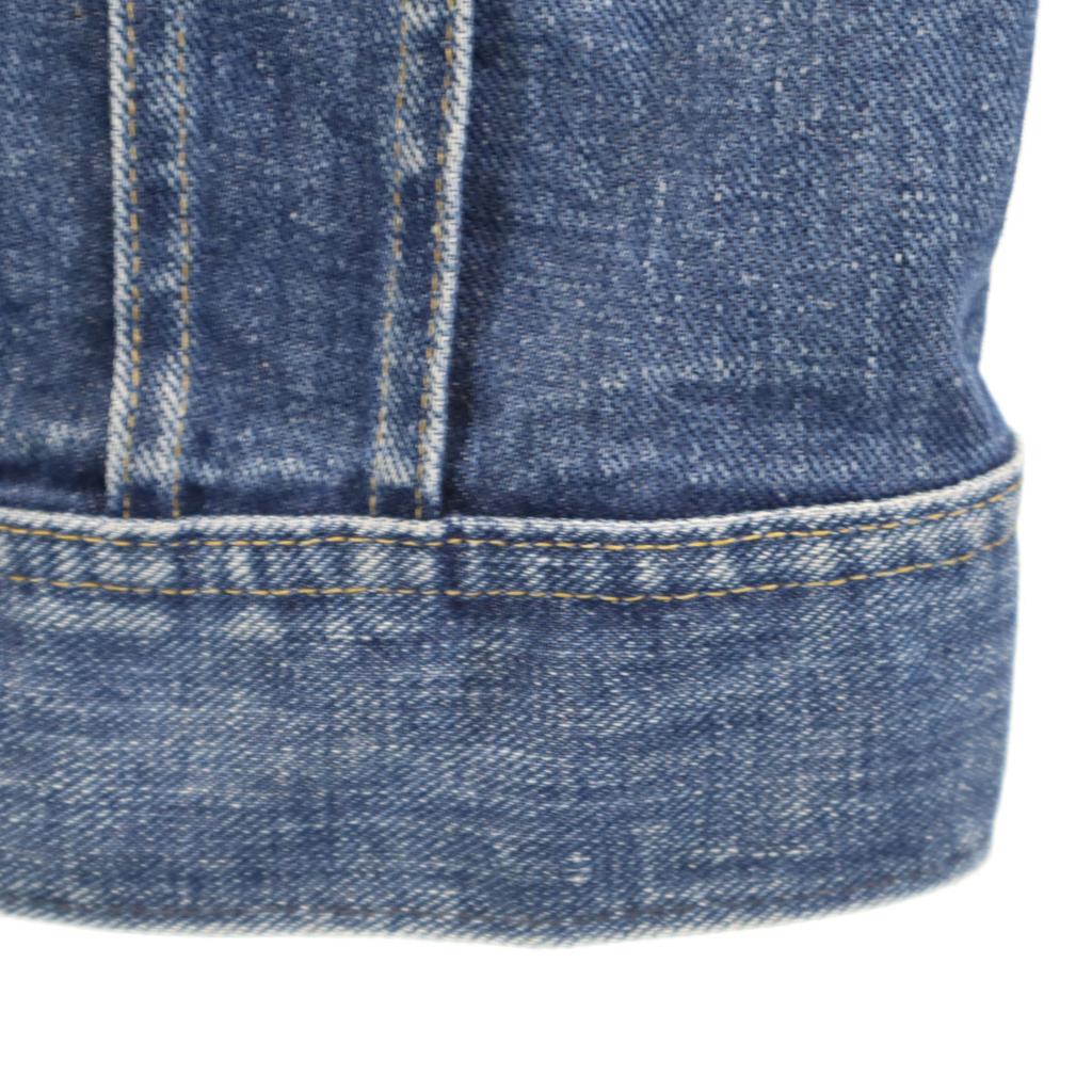 Lee 80s Made In USA Vintage Denim Jacket Wash Blue Denim Jacket Trucker Women Used