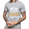 Street Wear Unisex O Neck Tshirt Plus Size If Im Drunk Its My Camping Friends Fault Hiphop Women Tees Male Summer Teeshirt