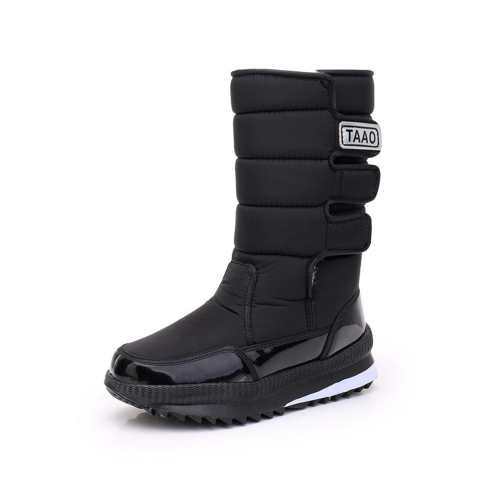 Unisex Northeast Snow Boots: Warm, Thickened Velvet, High-Top, Outdoor, Anti-Slip, Water-Resistant