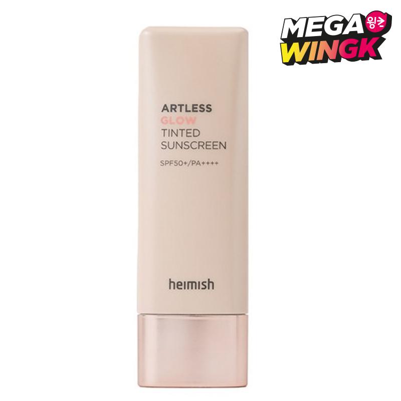 heimish Artless Glow Tinted Sunscreen SPF50+ PA++++ 40ml