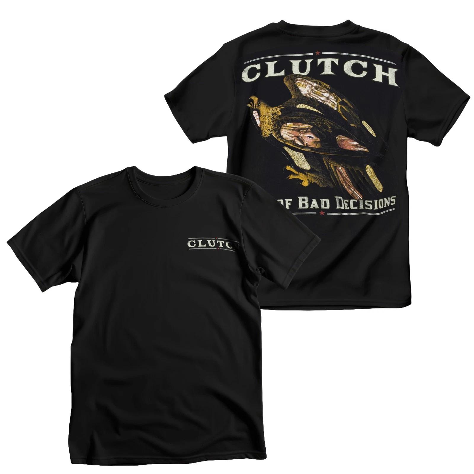 CLUTCH Band Bird Collage Slim Fit T-Shirt S-3XL NEW XXL