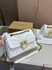 Limited Edition Swallow Sheepskin Shoulder Bag with Firework Lines for Women