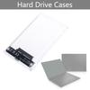 2.5inch Hard Drive Enclosure USB3.0 to SATA3.0 Adapters Supports SSD & HDD 9.5mm 7mm Externals Hard Drive Enclosure