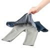 MIKIHOUSE HOT BISCUITS Skirted Pants 110cm Navy X Gray 73-3205-570