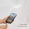 Zippered Self-Adhesive Mosquito Net for Mobile Phone Charging Port (No-Sew, Ideal for Dorm Bunk Beds)