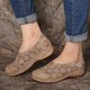 Chaussures plates décontractées à talon compensé ajouré pour femmes 2021 - Grande taille - Édition Asie du Sud-Est