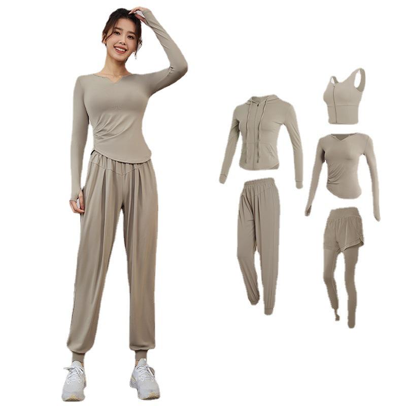 Women's Quick-Dry Long Sleeve Fitness & Yoga Set: Running, Pilates, Body Shaping Top for Spring & Autumn