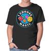 Unisex Crew Neck T-Shirt I Choose Magic Graphic Short Sleeve Casual Tee